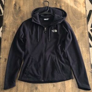 North face fleece hoodie
